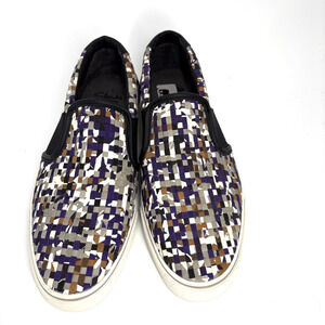 Clarks Mens Sneakers Mens 10 Gosling Step Loafers Basket Weave Slip-On